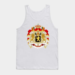 Middle coat of arms of Belgium Tank Top